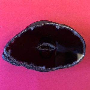 Agate stone phone stand handmade